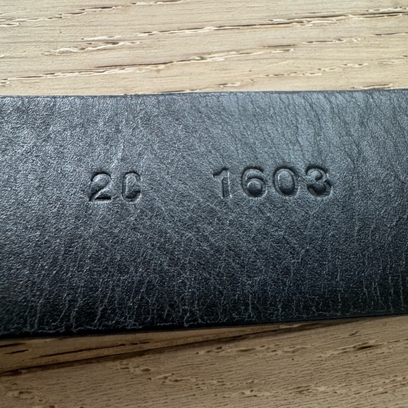 Prada belt black leather made in Italy 85/34 - Picture 7 of 10